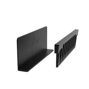 Wedge and plastic insert
