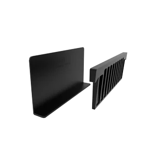 Wedge and plastic insert