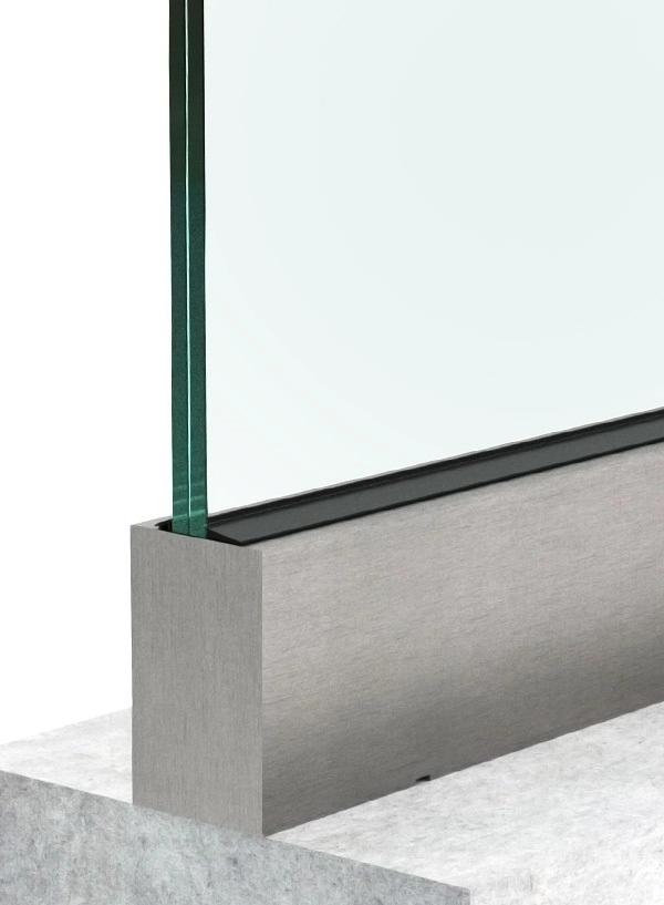 Glasgeländer