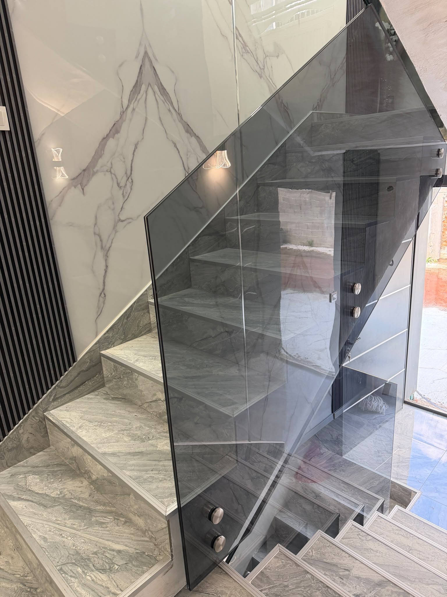 Glasgeländer mit dem System 3500RS